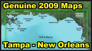 Garmin Bluechart G2 Vision Tampa New Orleans GPSMAP Map