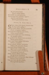 bright, uncommon edition of George Buchanans Psalms of David .