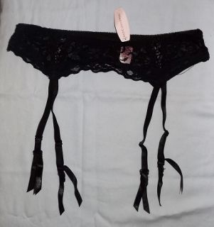 Garter Belts Pink Black Red NWT s M L XL or White Nylons One Size