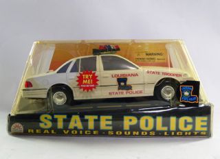 Funrise State Police Series Louisiana State Trooper Police Car w