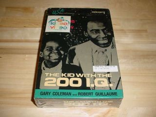 Kid with The 200 I Q Gary Coleman Big Box VHS SEALED