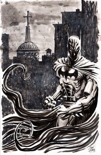  11x17 Original DC Comics Signed Outsider Art by Gary Shipman