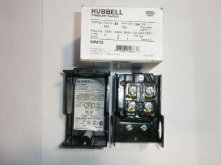 Furnas Hubbell 69MC6 Air Compressor Pressure Switch 80 100PSI