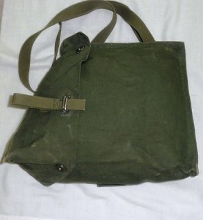 Swedish Army Gas Mask Bag Vintage Multiple Uses Camping Hiking Hunting