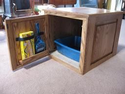 Cat Litter Concealment Cabinet Box Fine Cat Furniture