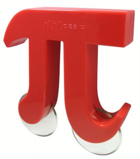 Pizza Pi Pie Cutter Unique Mathematician Geek Gadget Red Black Kitchen
