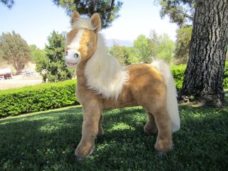 FurReal Friends Butterscotch Pony Horse Interactive by Hasbro Lt Brown