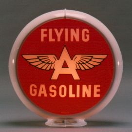 Flying A Gasoline Gas Pump Globe Sign 13 5 Adv Signs