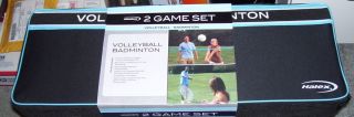 Halex 2 Game Set Badminton Volleyball with Case 20222
