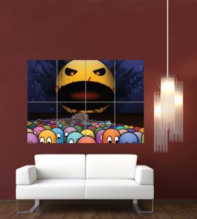 Pacman Retro Game Giant Wall Poster Print G655