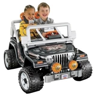 12 V Power Wheels Jeep Wrangler Ride on Toys Powered Riding Toy for