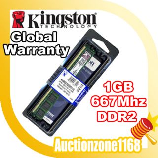 Kingston 1g 1GB 667MHz DDR2 RAM PC2 5300 CL5 PC Memory