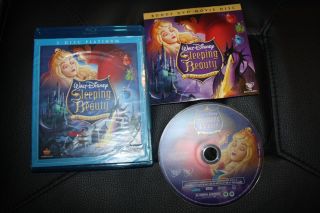 DVD Blu Ray Disney Sleeping Beauty 50th Anniversary Platimum 3 Disc