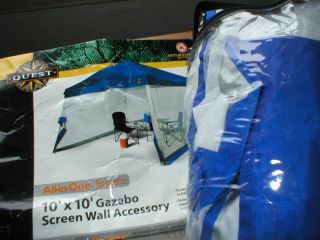 Gazebo Mosquito Netting 10 x 10 Screen Wall Accessory