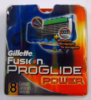 Gillette Fusion Proglide Power 8 Cartridges