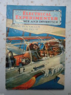 Electrical Experimenter Magazine   May 1920 Hugo GERNSBACK Publication