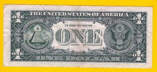 STAR NOTE LOW 640K RUN G00512785* 2009 $1 CHICAGO (FW) CIRCULATED FREE
