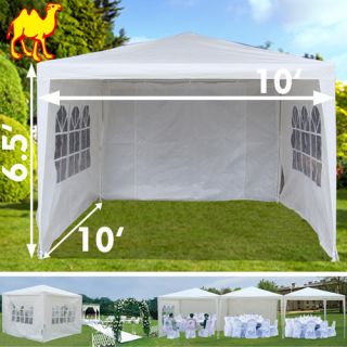 Wedding PartyTent 10x10 Outdoor Gazebo Pavilion Canopy BBQ Cater