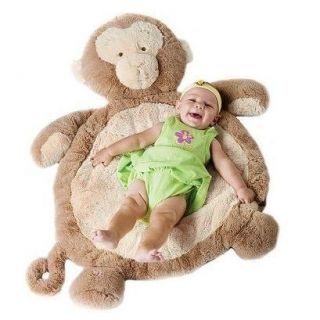 Bestever Inc Monkey Plush Animal Baby Infant Play Mat Gear 02532 New
