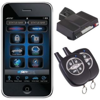 Scytek Galaxy Mobile 500 iPhone Blackberry Car Alarm GPS Tracking