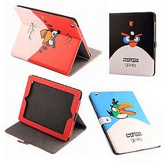 Angry Birds Stand Up Case Cover For Apple iPad 2 black GEAR4