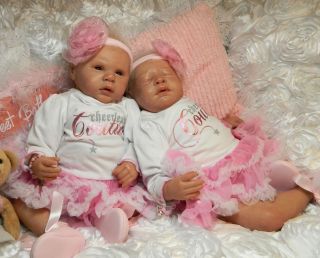 GENA GABRIEL Reborn BABY TWINS sculpted by Michelle Fagan Both Twins