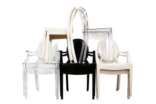Modern Acrylic Ghost Chair Arm Chair Side Chair