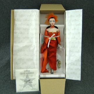 Gene Doll SheD Rather Dance Box Shipper COA Mel Odom