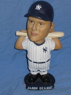Jason Giambi Yankee Stadium Athletics Bobblehead Bobble Figurine BNIB