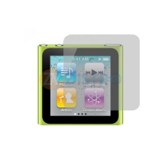  Hard Case+Chargers+Screen Protector For iPod Nano 6th Generation 6G 6