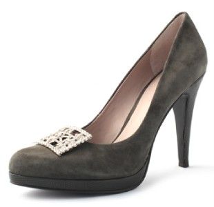 Womens Erica Giuliani Classic Shoe Clip Rhinestones New
