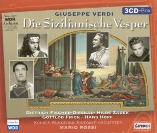 Verdi Giuseppe Verdi Die Sizilianische Vesper New CD