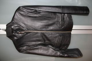 Geoffrey Beene Womens Leather Jacket