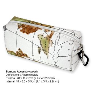 Burnoaa Organizer Bag Accessory Pouch Geographics Laptop Power Cords