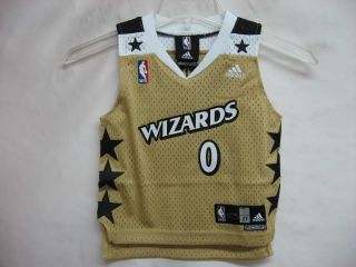 Gilbert Arenas Washington Wizards Golden NBA Toddler SWINGMAN Jersey