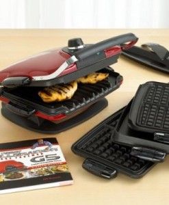 George Foreman GRP90WGR Next Grilleration Electricnonstick Grill with
