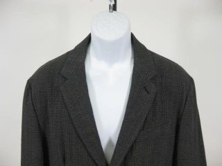 Marc Jacobs Gray Glenplaid Jacket Blazer Coat