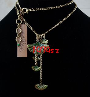 New Lucky Brand Ginkgo Leaf Necklace