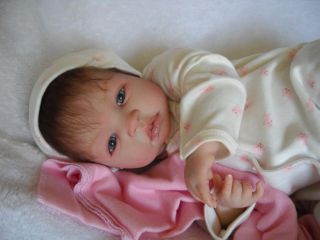 Reborn Baby Shyann by Aleina Peterson Must See Cutie Pierced Ears