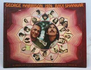 George Harrison Ravi Shankar Billy Preston 1974 Tour Official Concert