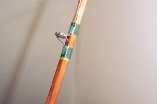 Vintage Fishing Rod Montague Split Bamboo Conventional Freshwater Boat