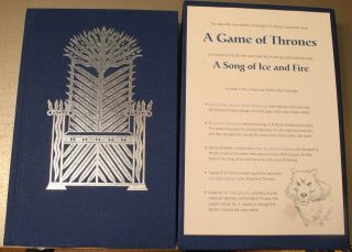 George R R Martin A Game of Thrones Hardcover Slipcase Deluxe Edition