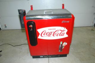 Glasco Coke Cooler Bottle Glasco Vendor Model GBV 50