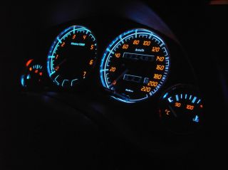 Opel Corsa B Tigra Plasma Tacho Illuminated Glow Gauge Plasma Dials