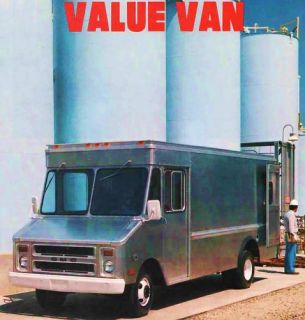 1981 GMC Value Van Brochure P2500 P3500 Motor Home