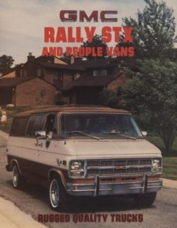 1981 GMC Truck Rally Van CDN Sales Brochure Guacho