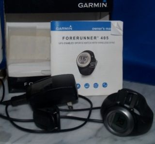 Garmin Forerunner 405 GPS Enabled Sports Watch and Charger