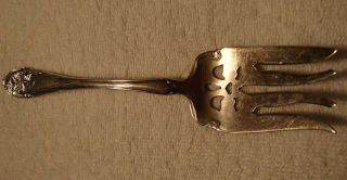 Oneida Community Silver Triple Plus Serving Fork