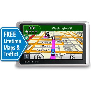 Garmin Nuvi 1350LMT GPS w Lifetime Map Updates Traffic 010 00782 2E