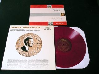 Gerry Mulligan Paul Desmond 56 Red Vinyl LP Clean